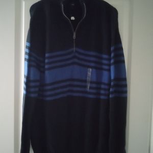 1/4 Zipper Men's New knit top